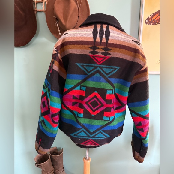 Pendleton Aztec Wool Jacket size M - Picture 5 of 8